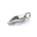 Charm Push Clasp 11x5mm Sterling Silver Alternative Image