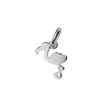 Flamingo Charm /Pendant 12x7mm Sterling Silver (STS) Alternative Image