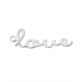 Love Charm 25.5x8mm Sterling Silver Alternative Image