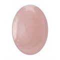 10x8mm Rose Quartz Gemstone Cabochon Alternative Image