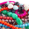 Bargain Pack Dyed Gemstone Beads 10 Strands NETT Alternative Image
