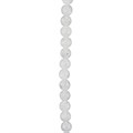 8mm Round gemstone bead Crackle Quartz Crystal (Heat Treated) 39.3cm strand Alternative Image