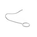 Circle Ear Wire Drop Sterling Silver Alternative Image