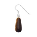 Tiger Eye Tear (16x8mm) Eardrop Sterling Silver Alternative Image