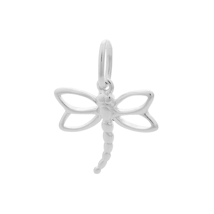 Dragonfly Charm Pendant  Sterling Silver (STS)