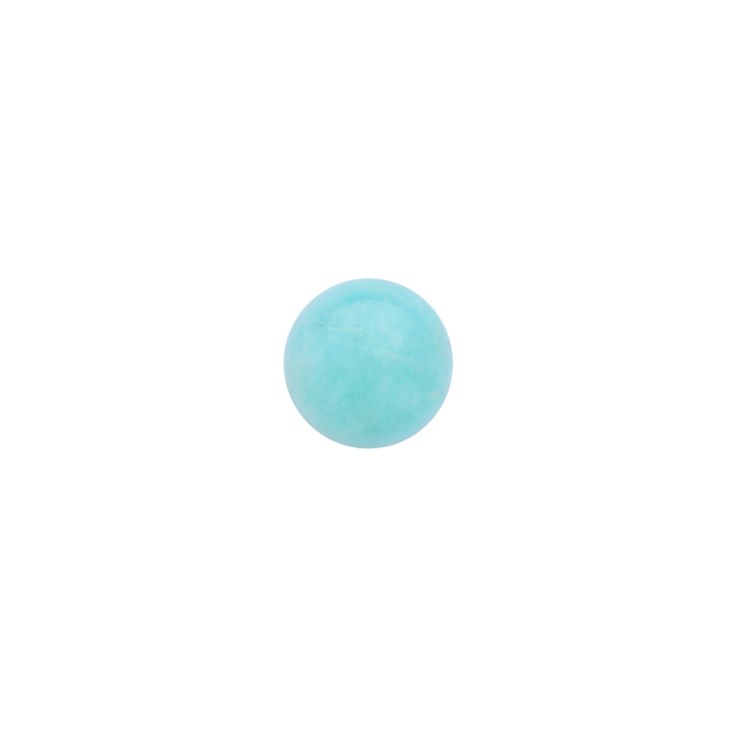 6mm A Grade Amazonite Cabochon