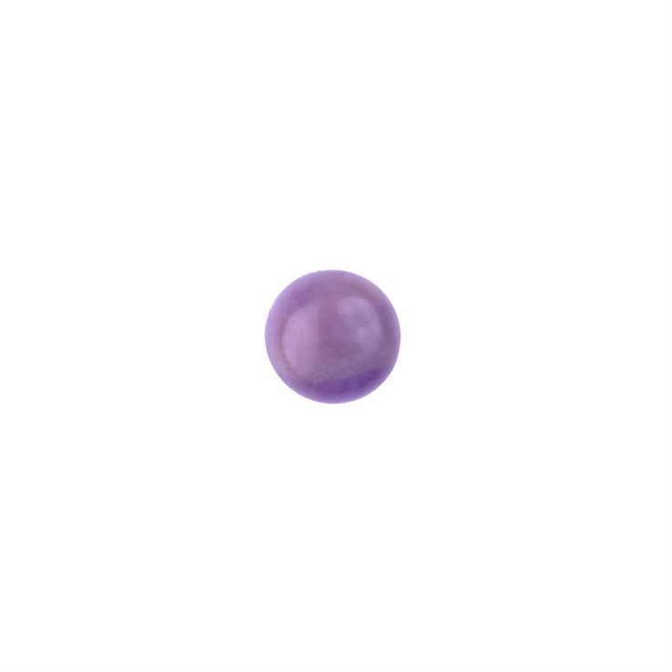 8mm Amethyst Lavender Gemstone Cabochon