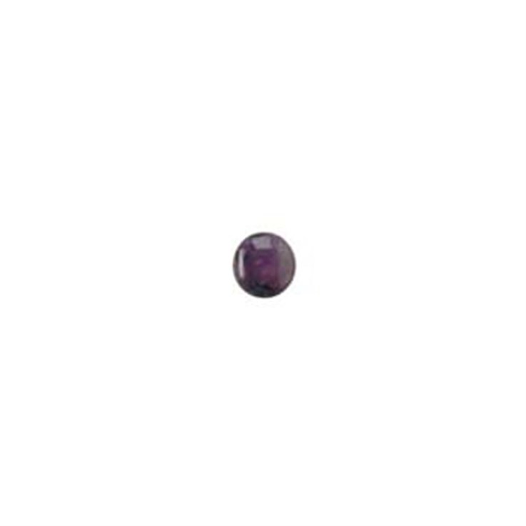 4mm Amethyst Gemstone Cabochon