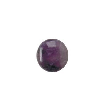 12mm Amethyst Gemstone Cabochon