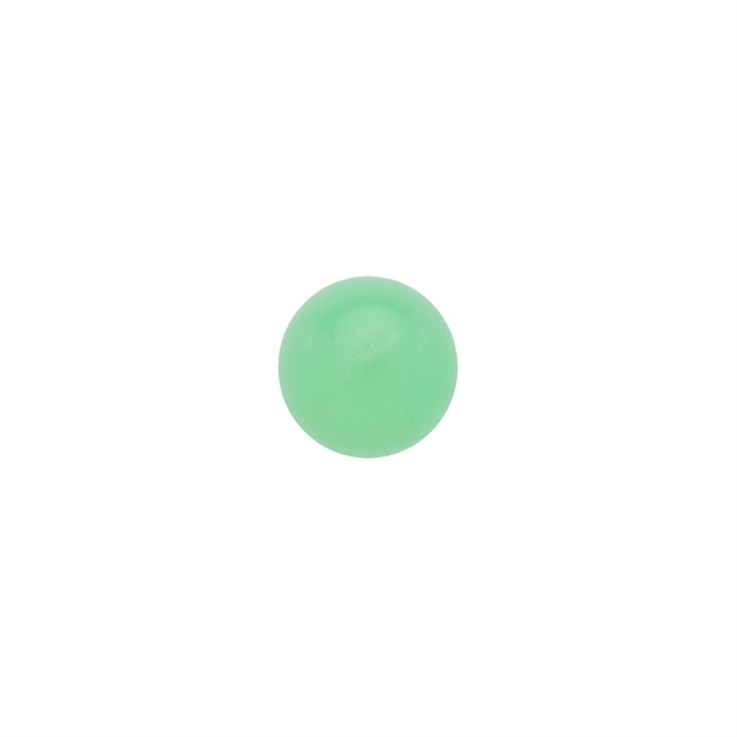 6mm A Grade Chrysoprase Cabochon