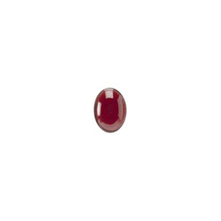 7x5mm Garnet Gemstone Cabochon