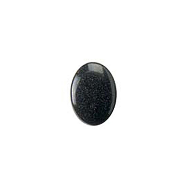 10x8mm Blue Goldstone Gemstone Cabochon