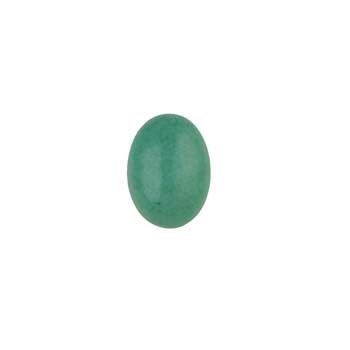 10x8mm Green Aventurine Gemstone Cabochon