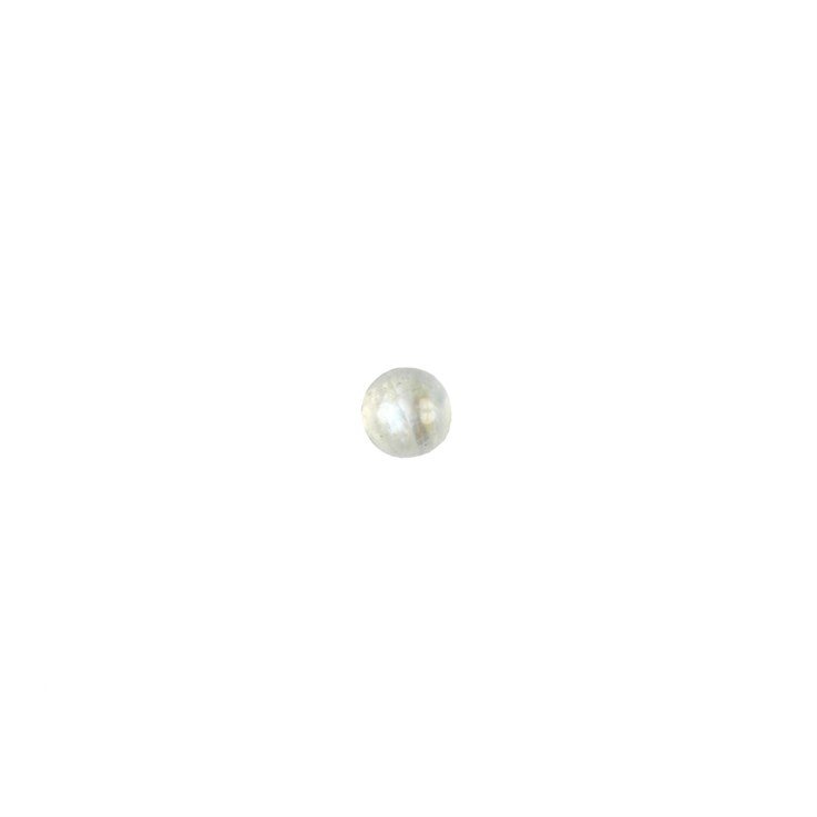 6mm Special Rainbow Moonstone Gemstone Cabochon