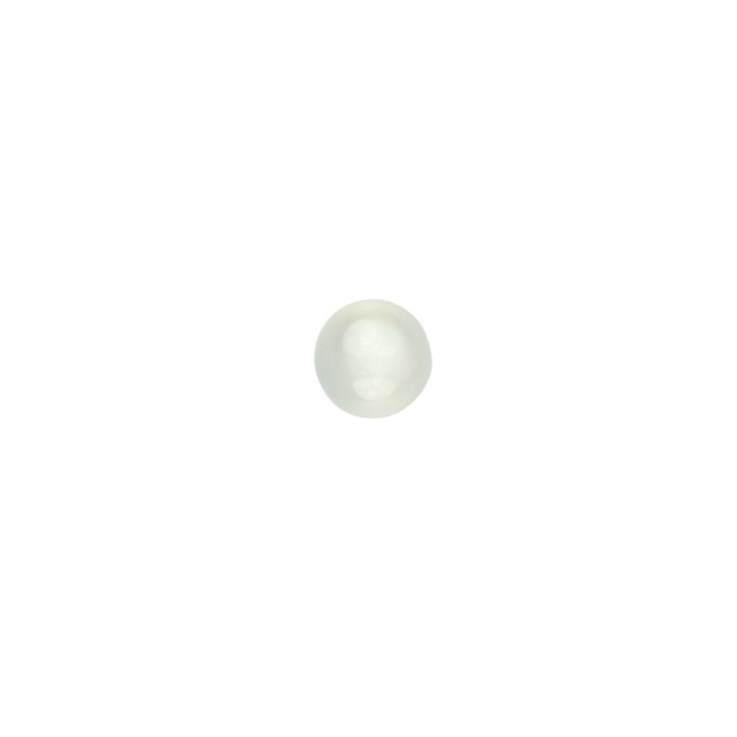 6mm Special White Moonstone Gemstone Cabochon