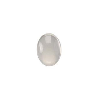 10x8mm White Moonstone Gemstone Cabochon