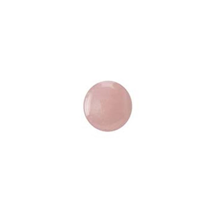 8mm Rose Quartz Gemstone Cabochon