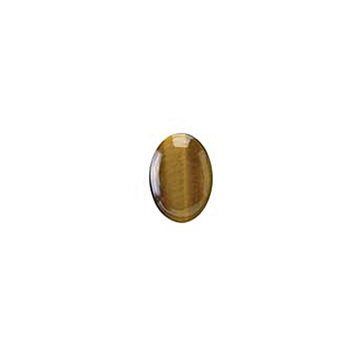 8x6mm Tiger Eye Gemstone Cabochon