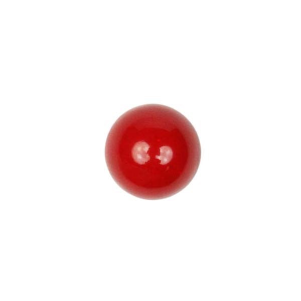 12mm Mountain Jade (dyed) Red Gemstone Cabochon