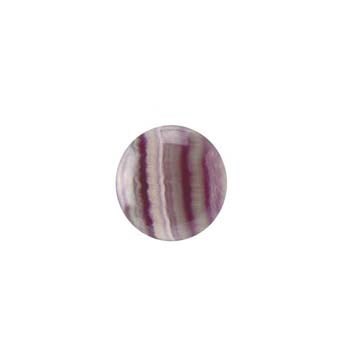 12mm Fluorite Rainbow Gemstone Cabochon