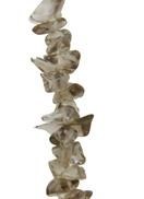 36" Gemstone tumblechip beads Smokey Quartz Indian