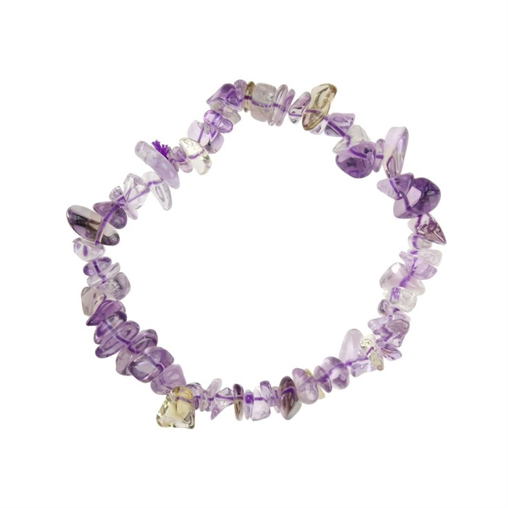 Superior Gemstone Tumblechip Bracelet Ametrine