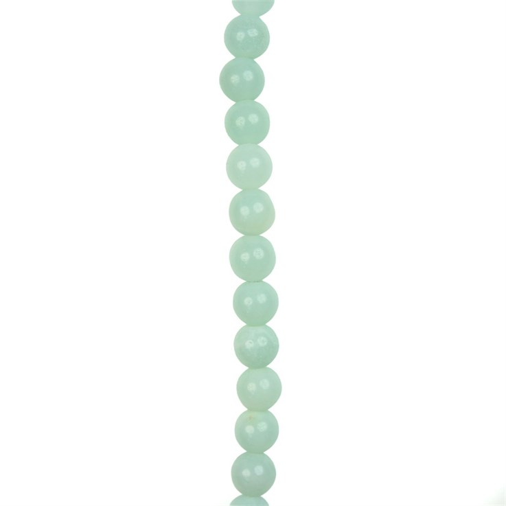 6mm Round gemstone bead Amazonite Chinese 40cm strand