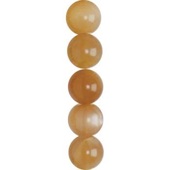 5mm Indian Round gemstone bead Moonstone Orange (4.2-5mm) 40cm strand