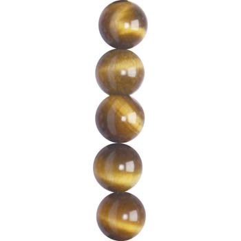 3mm Round gemstone bead Tiger Eye 40cm strand