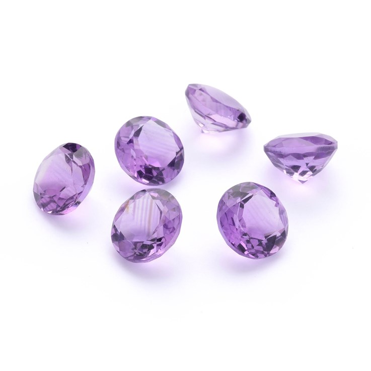 8mm Amethyst Facet