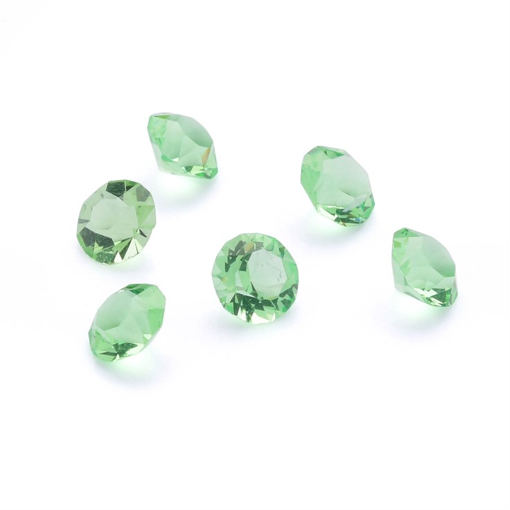 4mm Peridot Cubic Zirconia (CZ) Facet