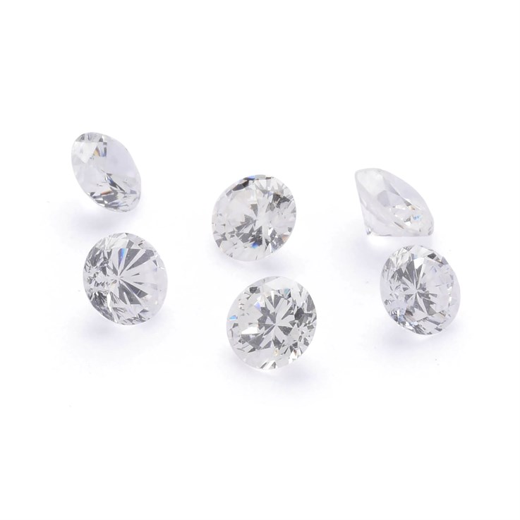 4.5mm Cubic Zirconia (CZ) Facet