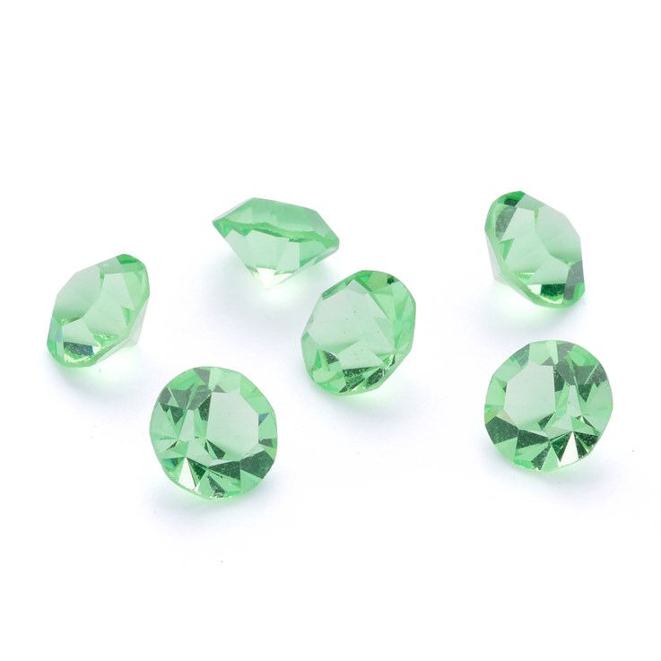 6mm Peridot Cubic Zirconia (CZ) Facet