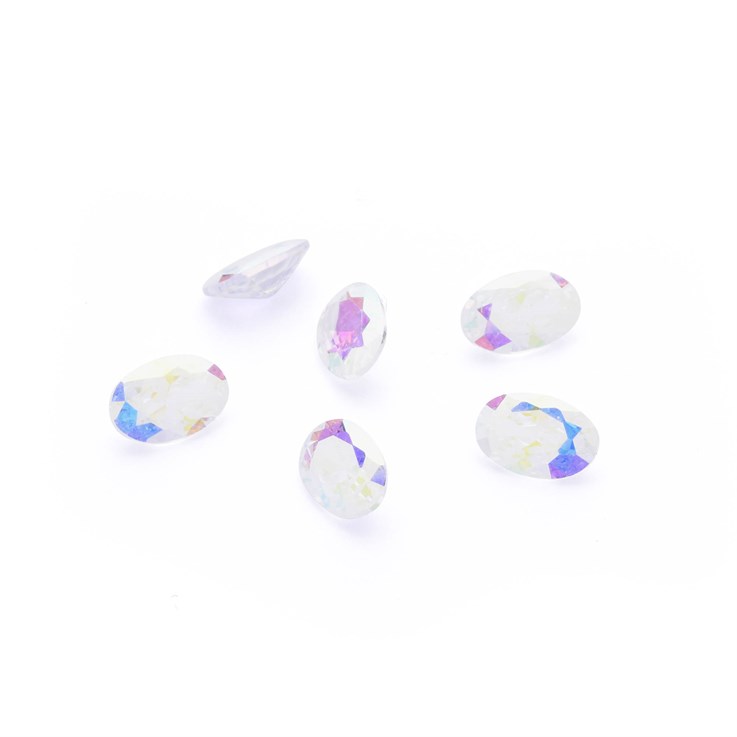 6x4mm Cubic Zirconia (CZ) Facet AB