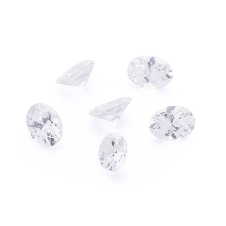 7x5mm Cubic Zirconia (CZ) Facet