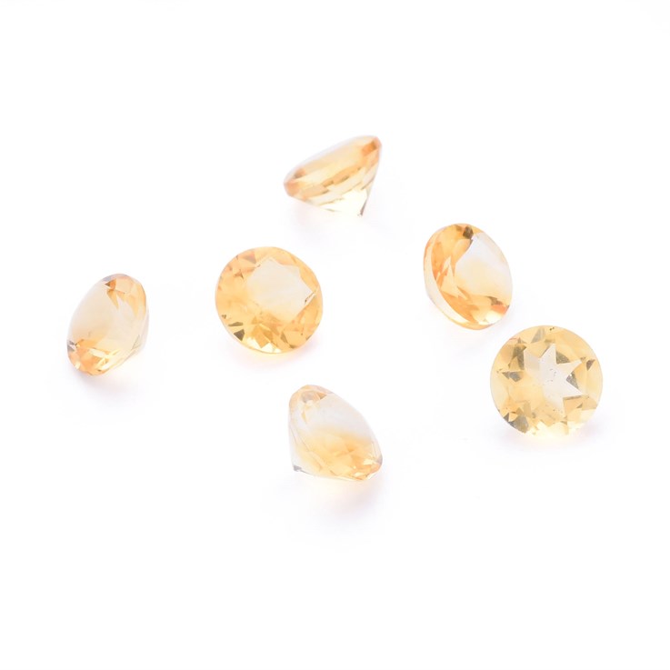 5mm Citrine Facet