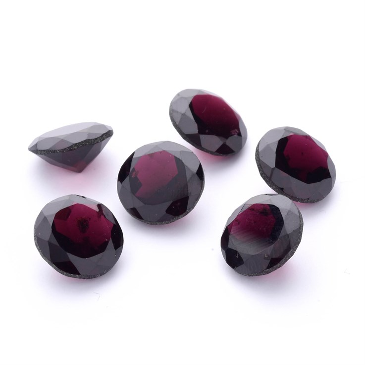 10mm Garnet Facet