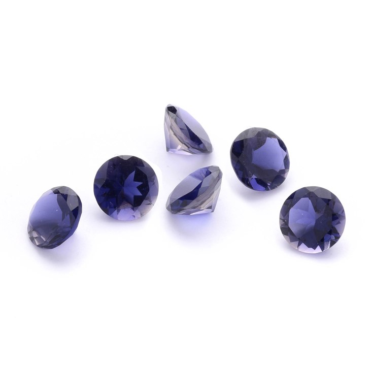 6mm Iolite Facet