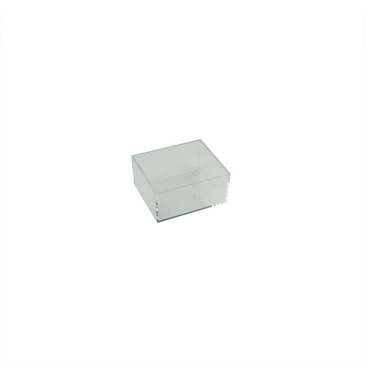 Plastic Low Dome Lids 38 x 32 x 18 mm