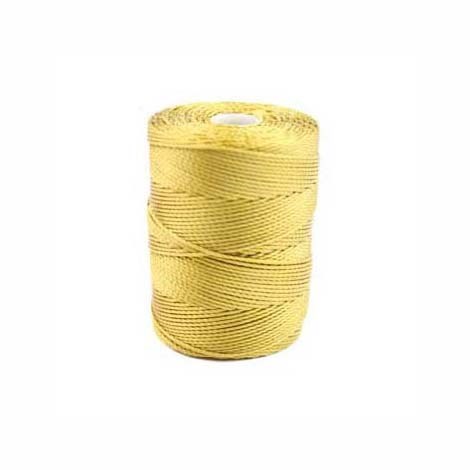 C-Lon Bead Cord (CLC) Antique Gold 92yds (84 Metres) per Bobbin NETT