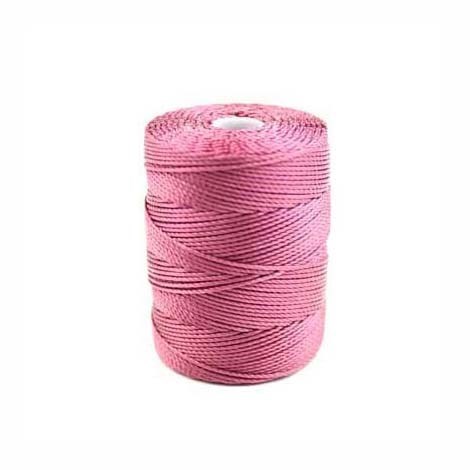 C-Lon Bead Cord (CLC) Cerise 92yds (84 Metres) per Bobbin NETT