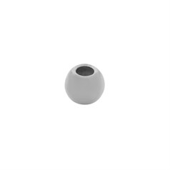 Plain round shape Bead 3mm with 1.3mm Hole Sterling Silver (STS)