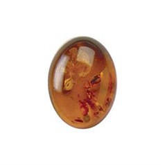 25x18mm Amber Cognac Gemstone Cabochon