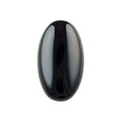 14x29mm Black/Onyx Agate Gemstone Cabochon