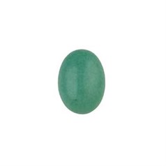 14x10mm Green Aventurine Gemstone Cabochon