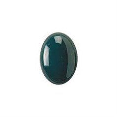 18x13mm Green Onyx/Agate Gemstone Cabochon