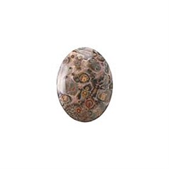 18x13mm Leopardskin Rhyolite Gemstone Cabochon