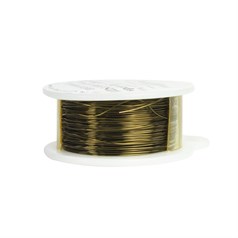 Parawire 26 Gauge (0.41mm) Non Tarnish Vintage Bronze Wire 30 Yard (27.4m) Spool