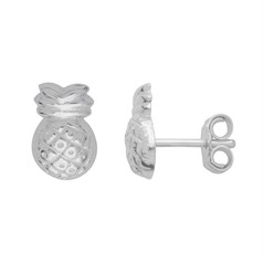 Pineapple Earstud Sterling Silver