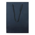 Blue Paper Bag/Rope Handles Large 180x250x85mm